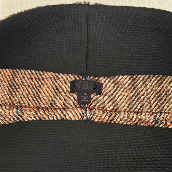 ❗️SOLD❗️NBD Grayson Night Sky Bodycon Flare Pants. Size M - Picture 4 of 9